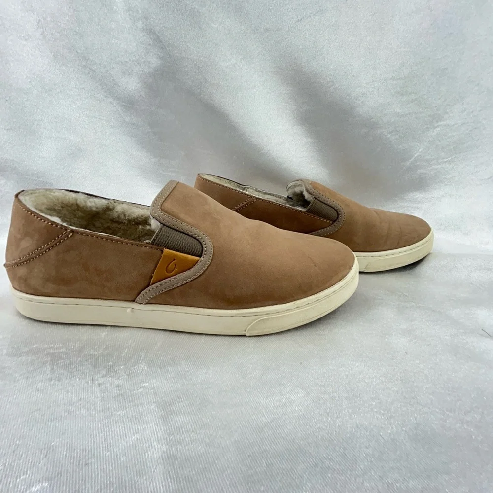OluKai Pehuea Heu Slip-On Sneakers Size Woman’s Size 8 - Picture 3 of 8